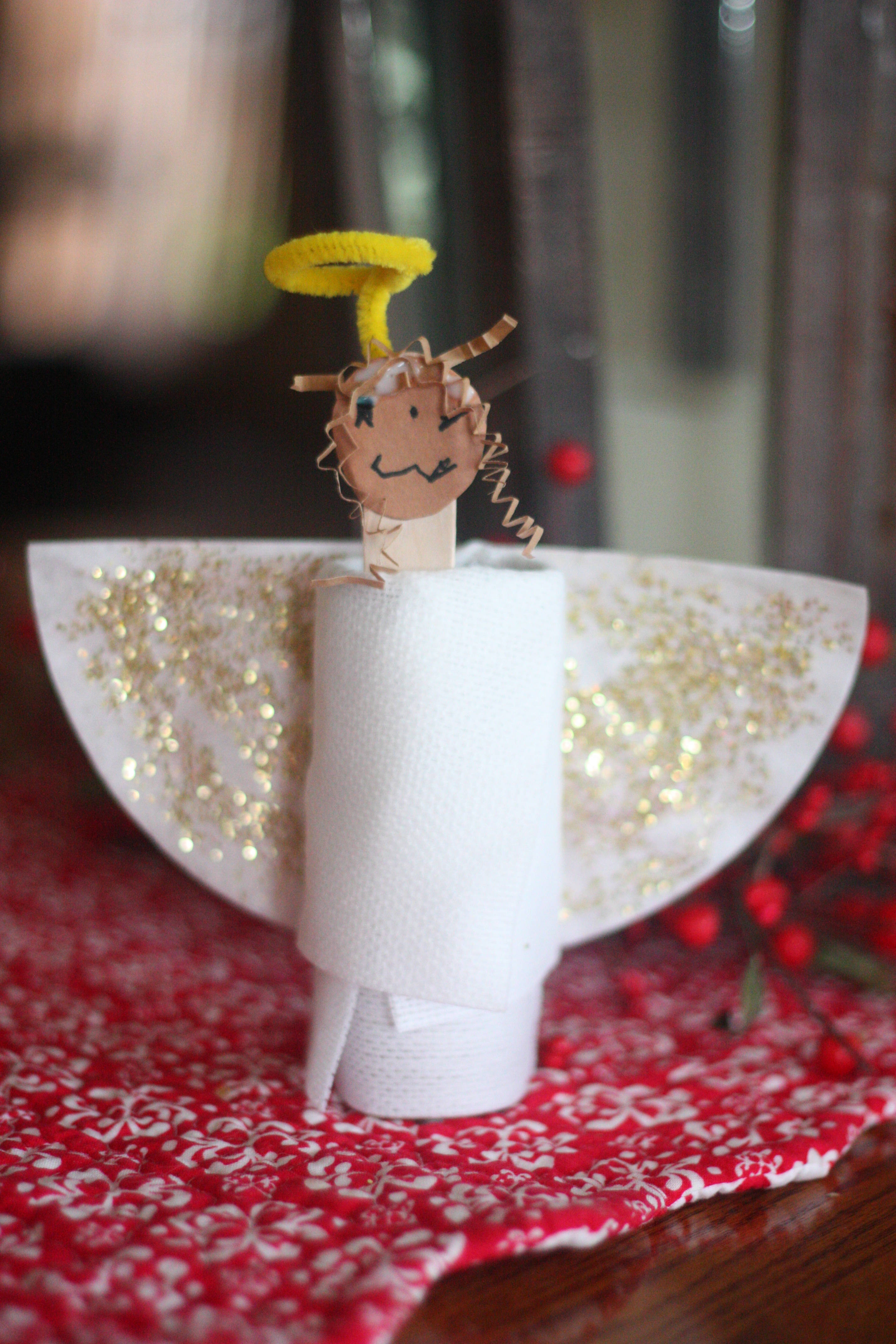 Toilet Paper Roll Angel - I Can Teach My Child!