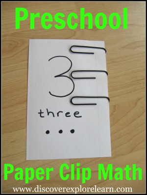 Paper Clip Math