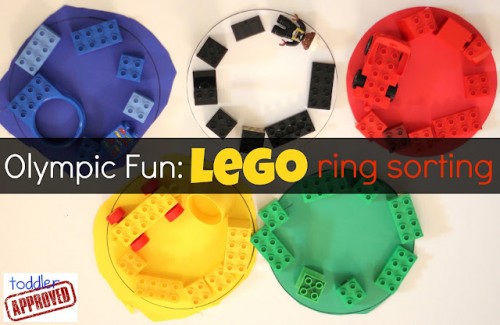 olympic ring sorting activity