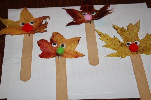 fall leaves projects