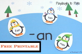 Penguin Word Family Sort