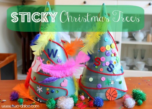 Sticky Christmas Trees