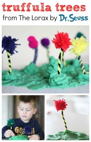 Truffula Trees Craft from The Lorax