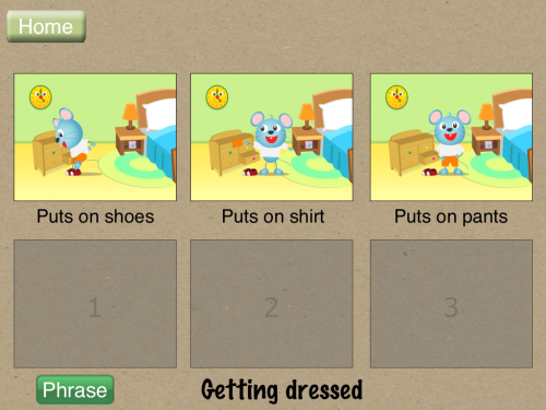 Speech with Milo Sequencing App