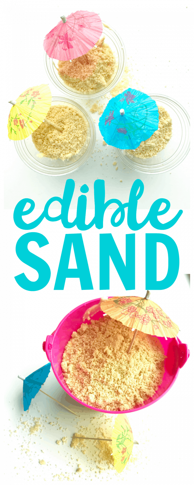 Edible Sand: Fun Sand Bucket Dessert