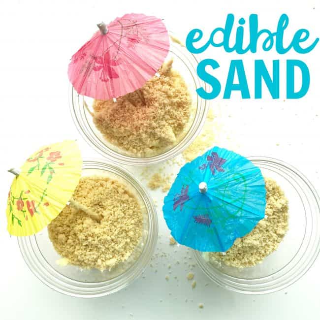 Edible Sand Dessert Cups