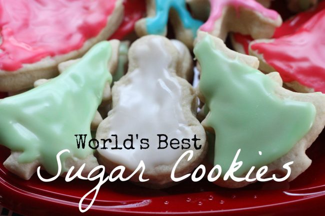 World’s Best Sugar Cookie Recipe