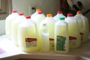 homemade liquid laundry detergent