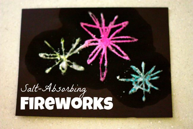 Salt-Absorbing Fireworks!