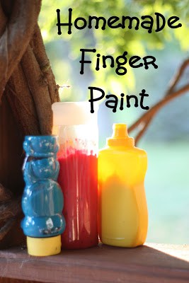 Finger paint recipes