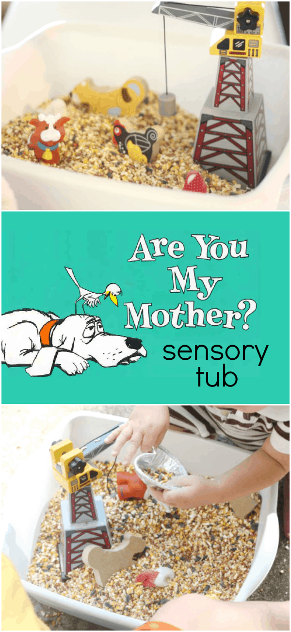 Are You My Mother Sensory Tub