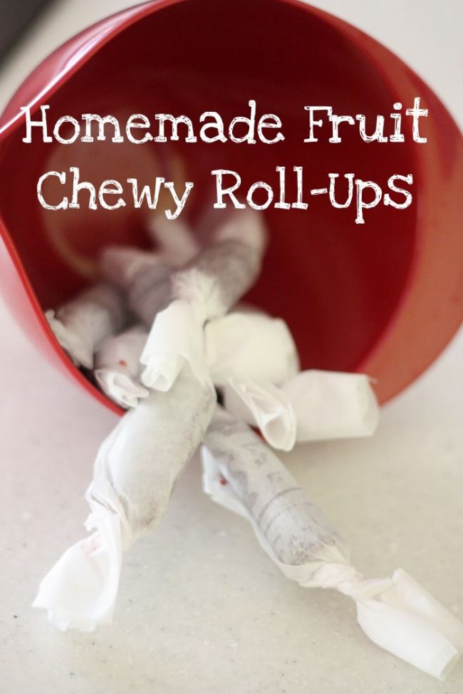 Homemade Fruit Chewy Roll-Ups