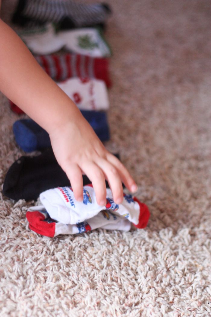 Toddler Time Matching Socks I Can Teach My Child!