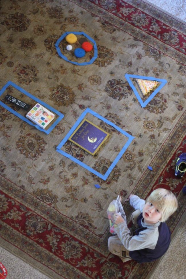 Shape Hunt and Sort