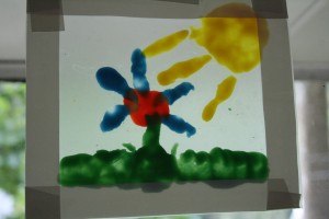 Playdough Sun Catcher