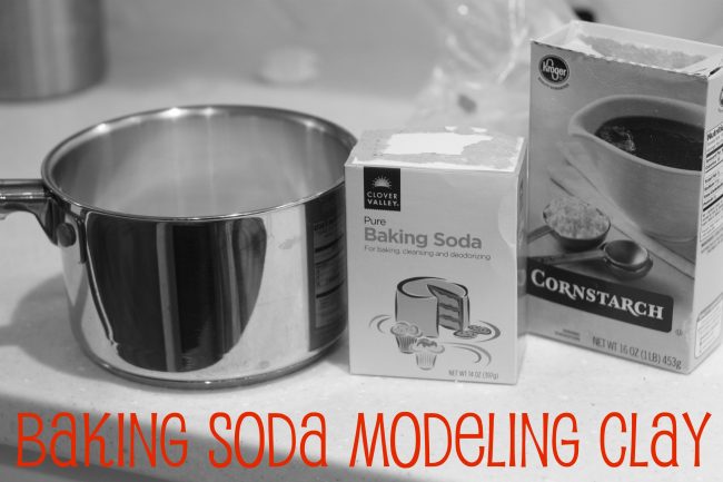 Baking Soda Modeling Clay