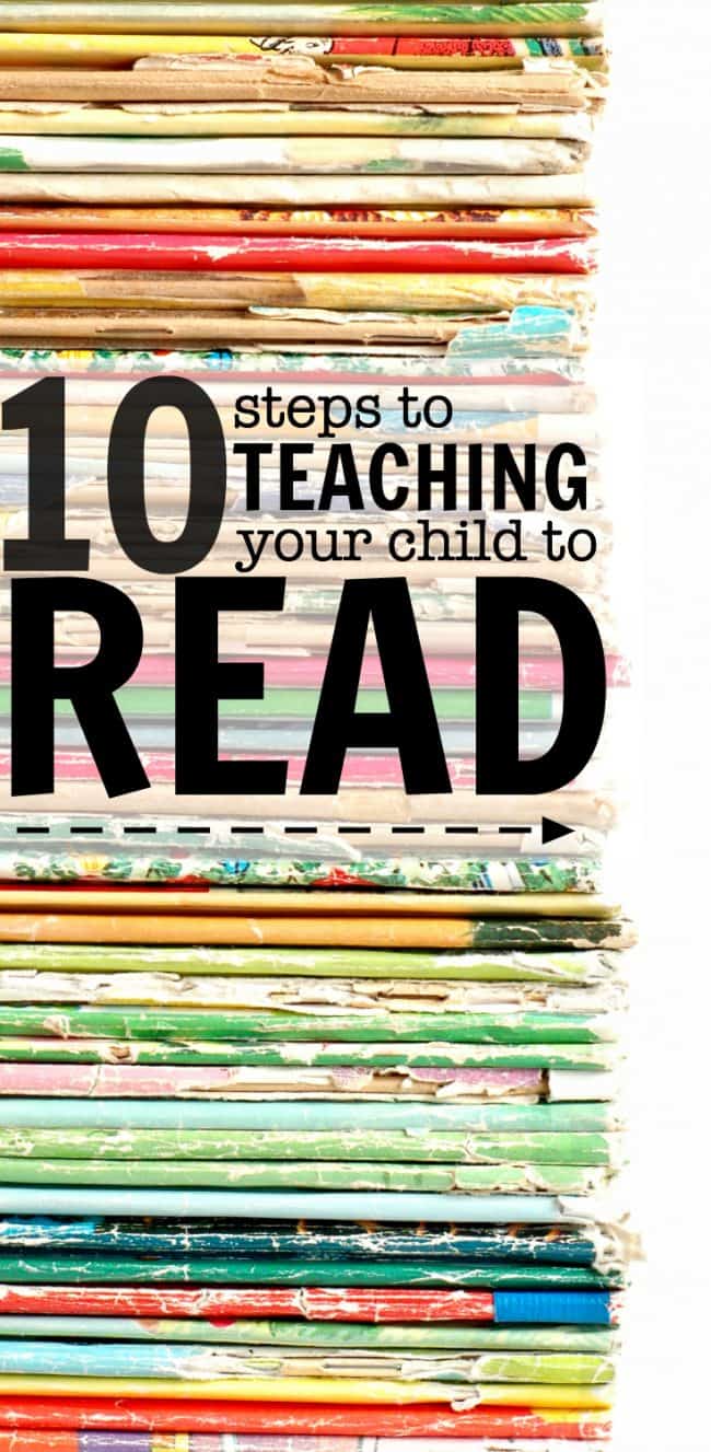 How To Teach A Child to Read In 30 Easy Steps - I Can Teach My Child!