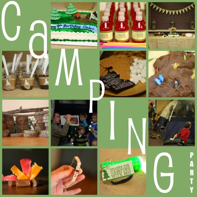 Awesome Ideas For A Camping Birthday Party