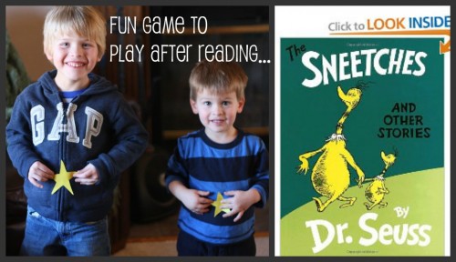 Dr Seuss The Sneetches Activity Game