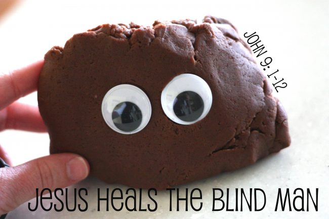 Jesus Heals the Blind Man Craft