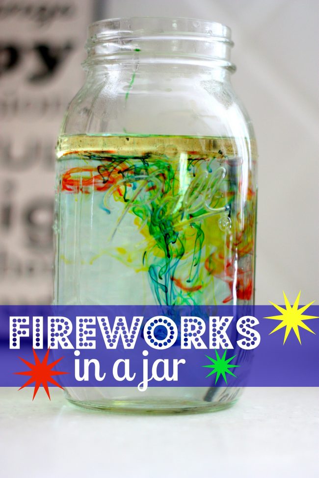 Fireworks in a Jar