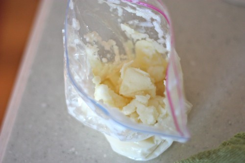 how to make ice cream in a bag