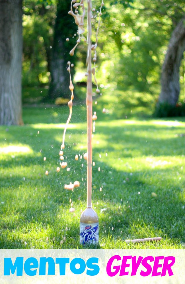 Mentos Geysers