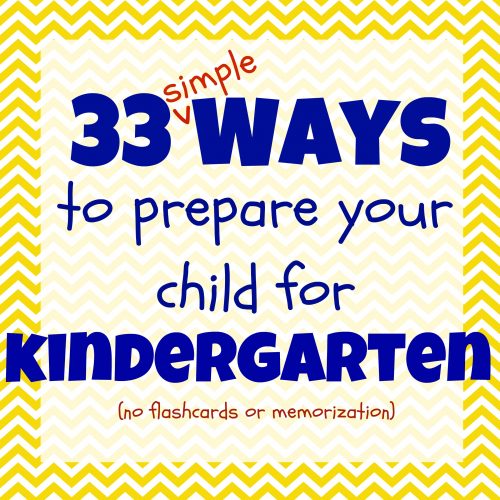 kindergarten readiness