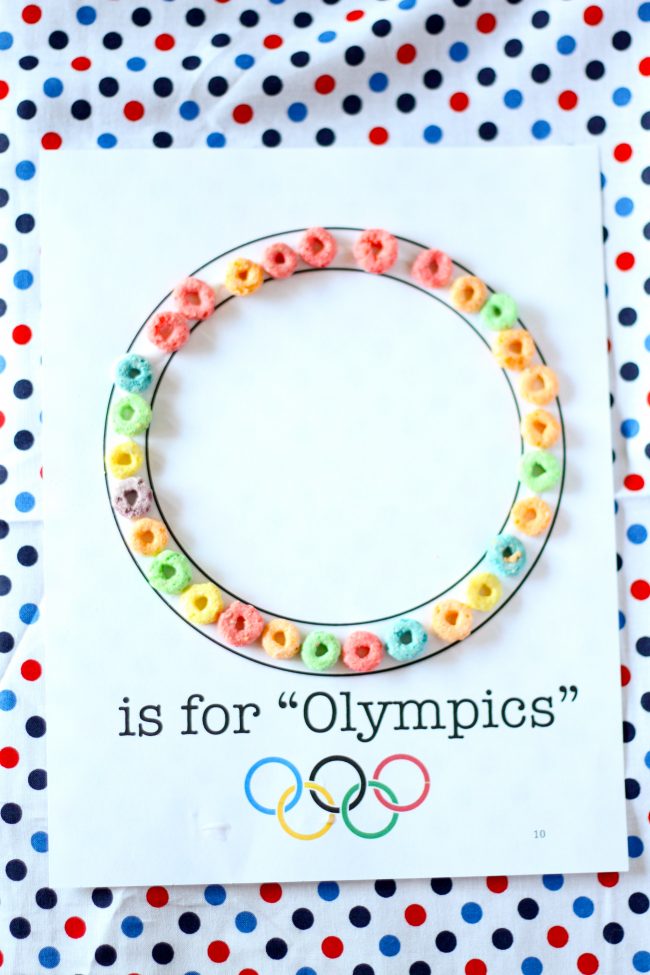 O is for “Olympics” Craft