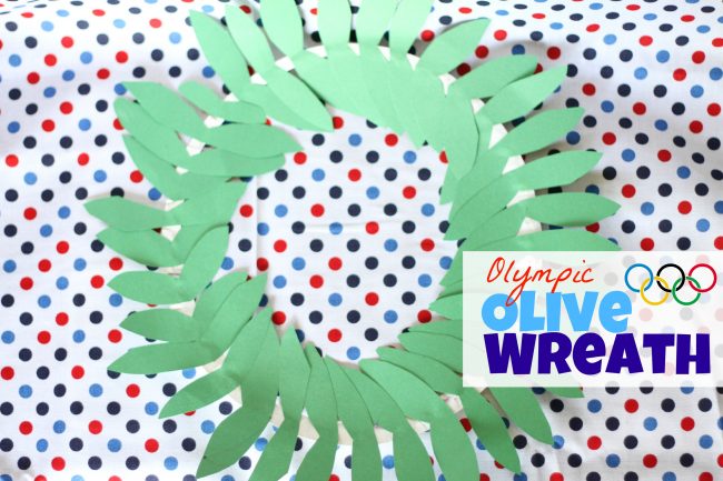 Olympic Olive Wreath Craft