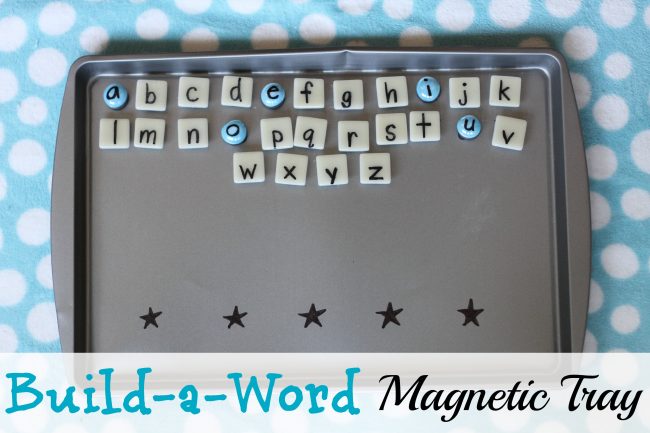 Build-a-Word Magnetic Tray