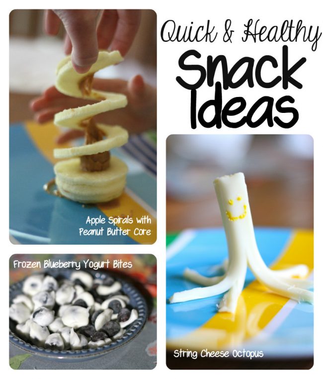Quick & Healthy Snack Ideas for Kids
