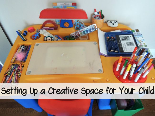 Setting up a Creative Space for Your Child