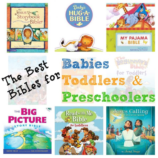 The 9 Best Children's Bibles for Babies, Toddlers & Preschoolers