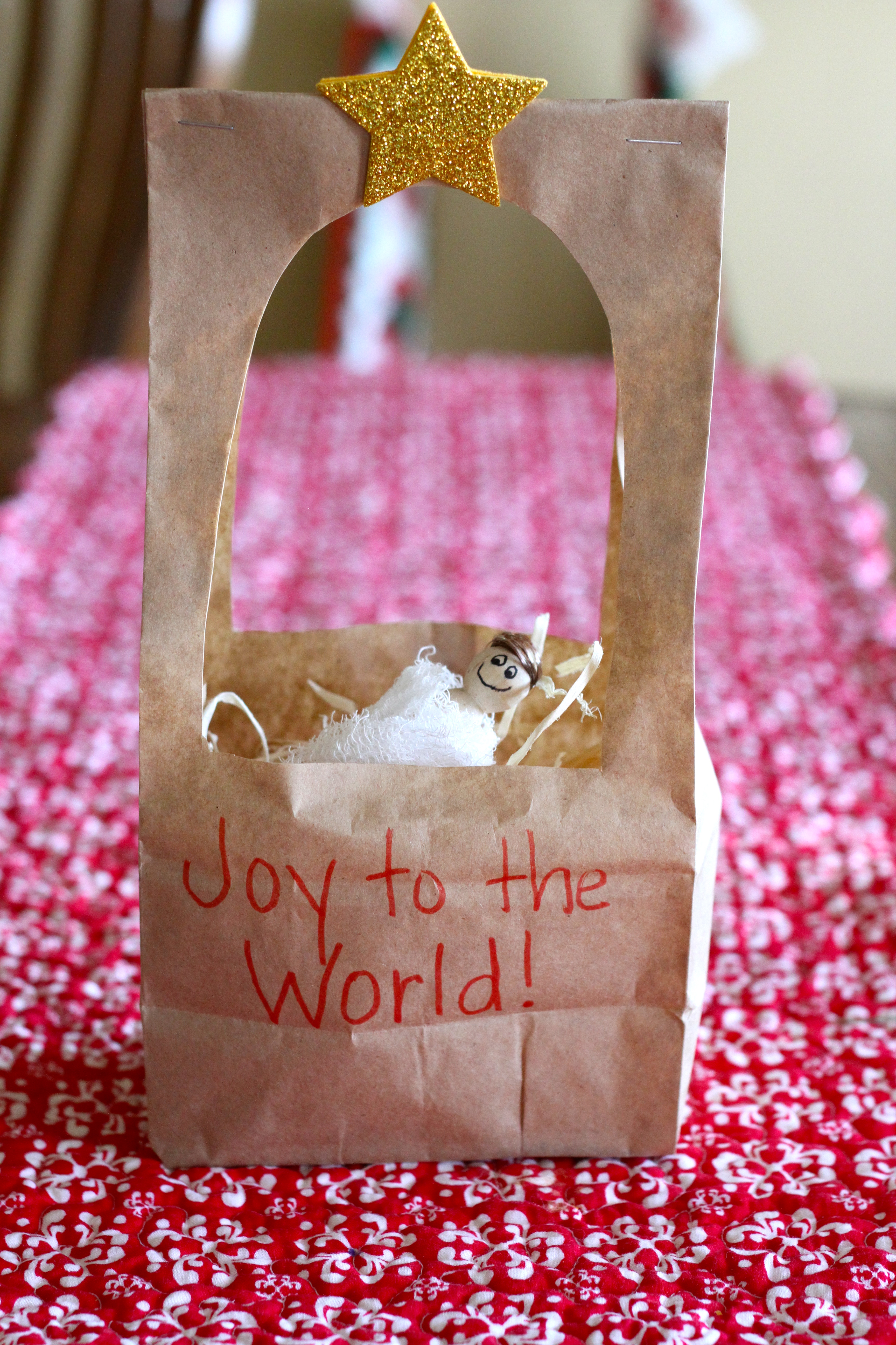 Paper Bag Manger Craft - I Can Teach My Child!