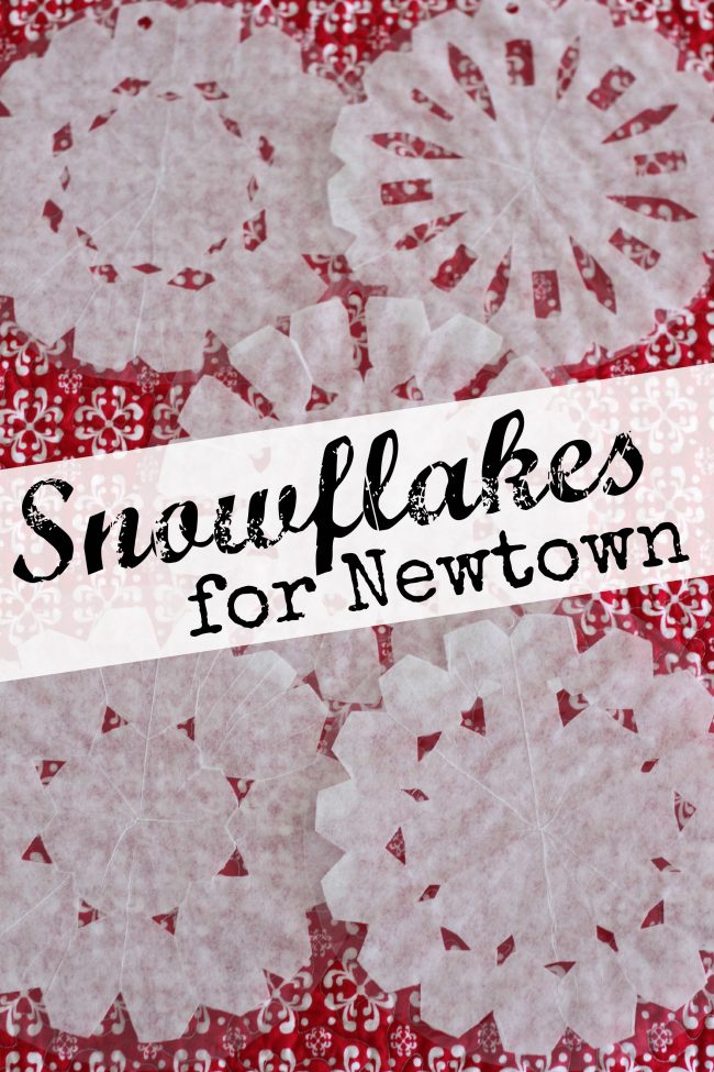 Snowflakes for Newtown