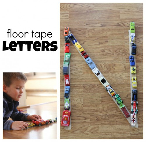 Floor Tape Letters