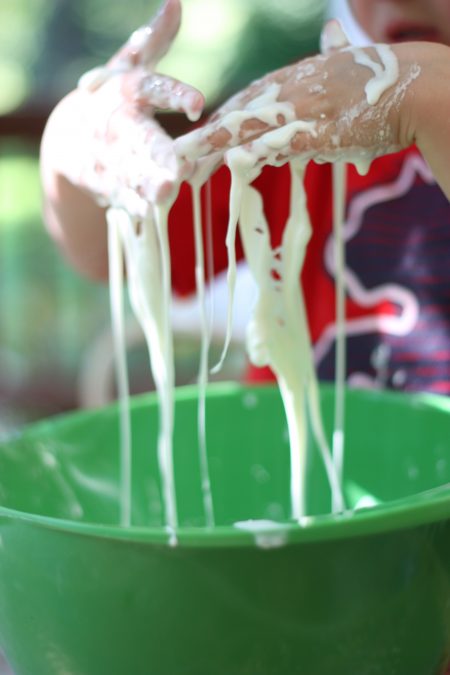 Make Your Own Oobleck after reading Dr. Seuss's "Bartholomew and the Oobleck"