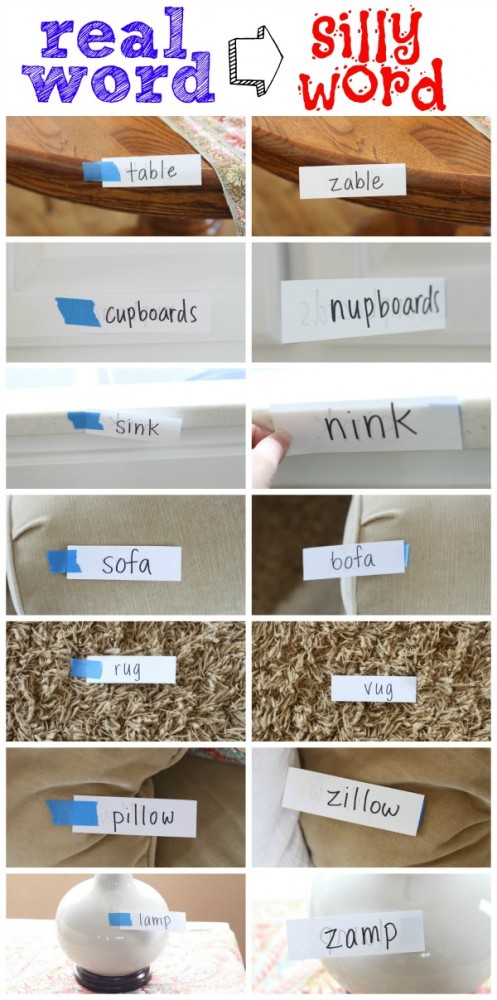 There's a Wocket in my Pocket- Real Word & Silly Word