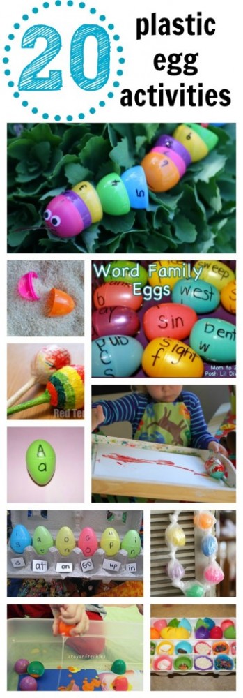 20 Plastic Egg Activities