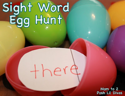 Sight Word Egg Hunt