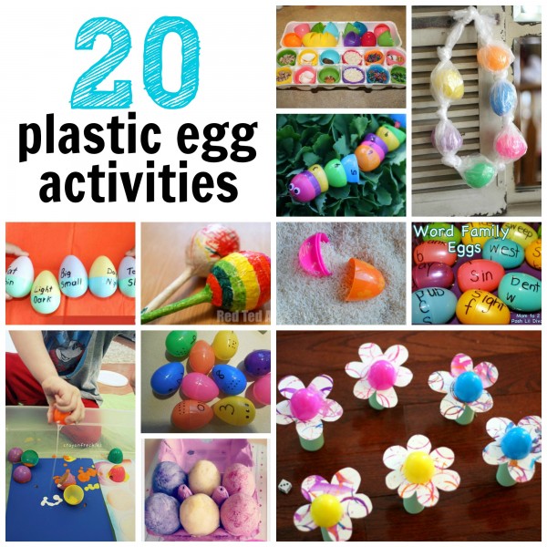 20 Plastic Egg Activities
