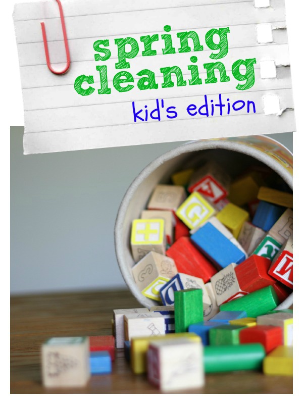 Spring Cleaning:  Kid’s Edition (Day Four)