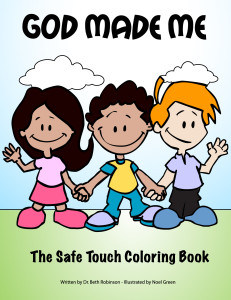 God Made Me- The Safe Touch Coloring Book