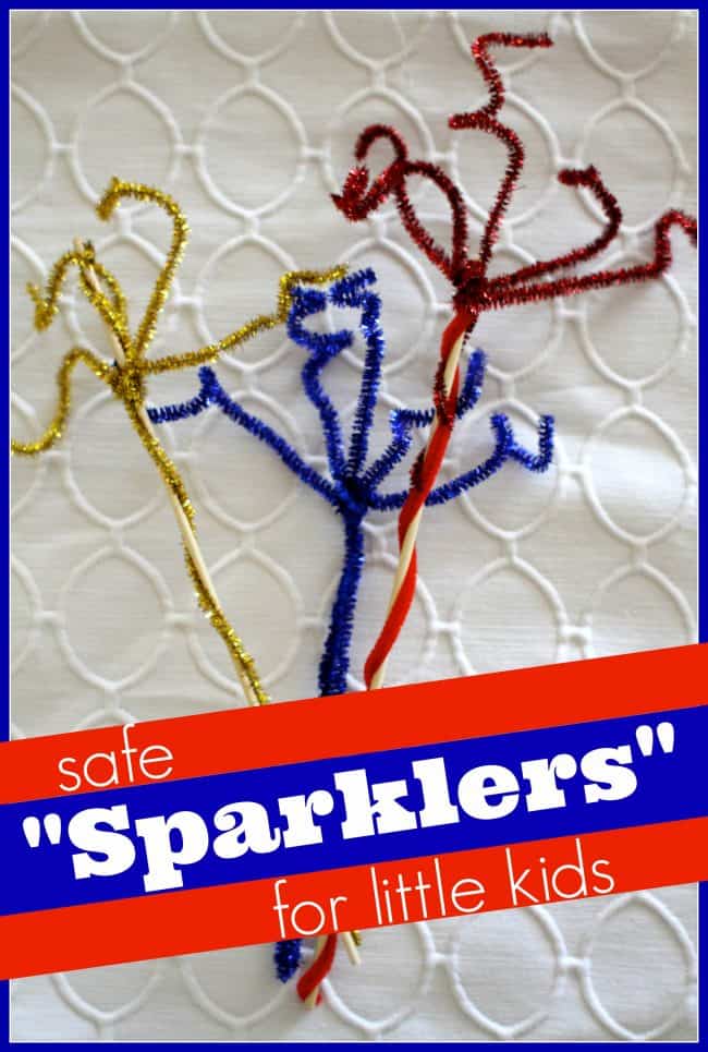 Safe “Sparklers” for Little Kids