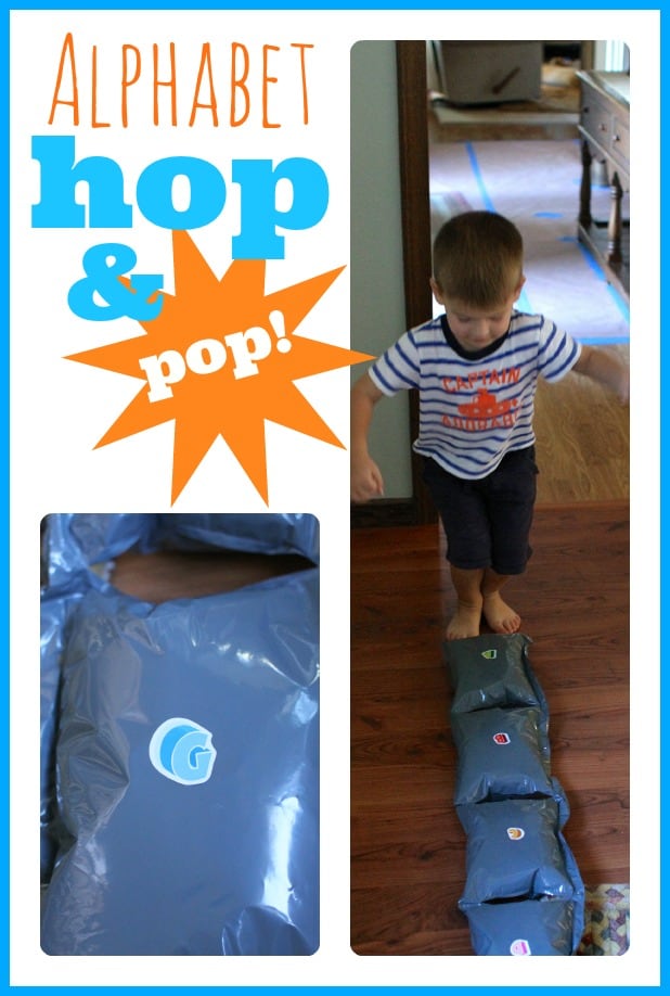 Alphabet Hop and Pop