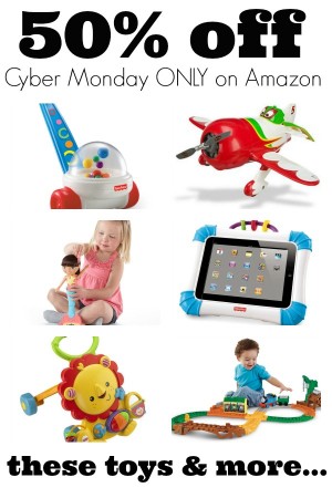 50 off Select Toys on Amazon Cyber Monday Only