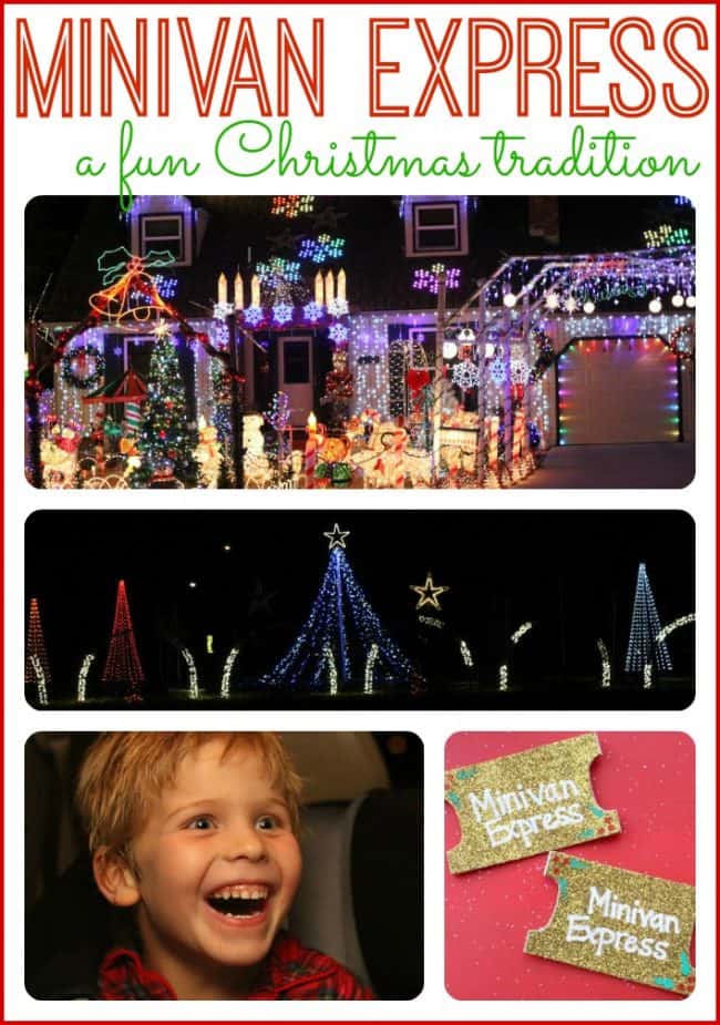 Minivan Express:  A Fun Christmas Tradition