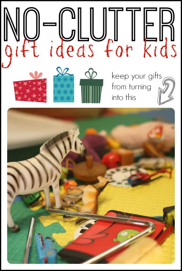 No-Clutter Gift Ideas for Kids