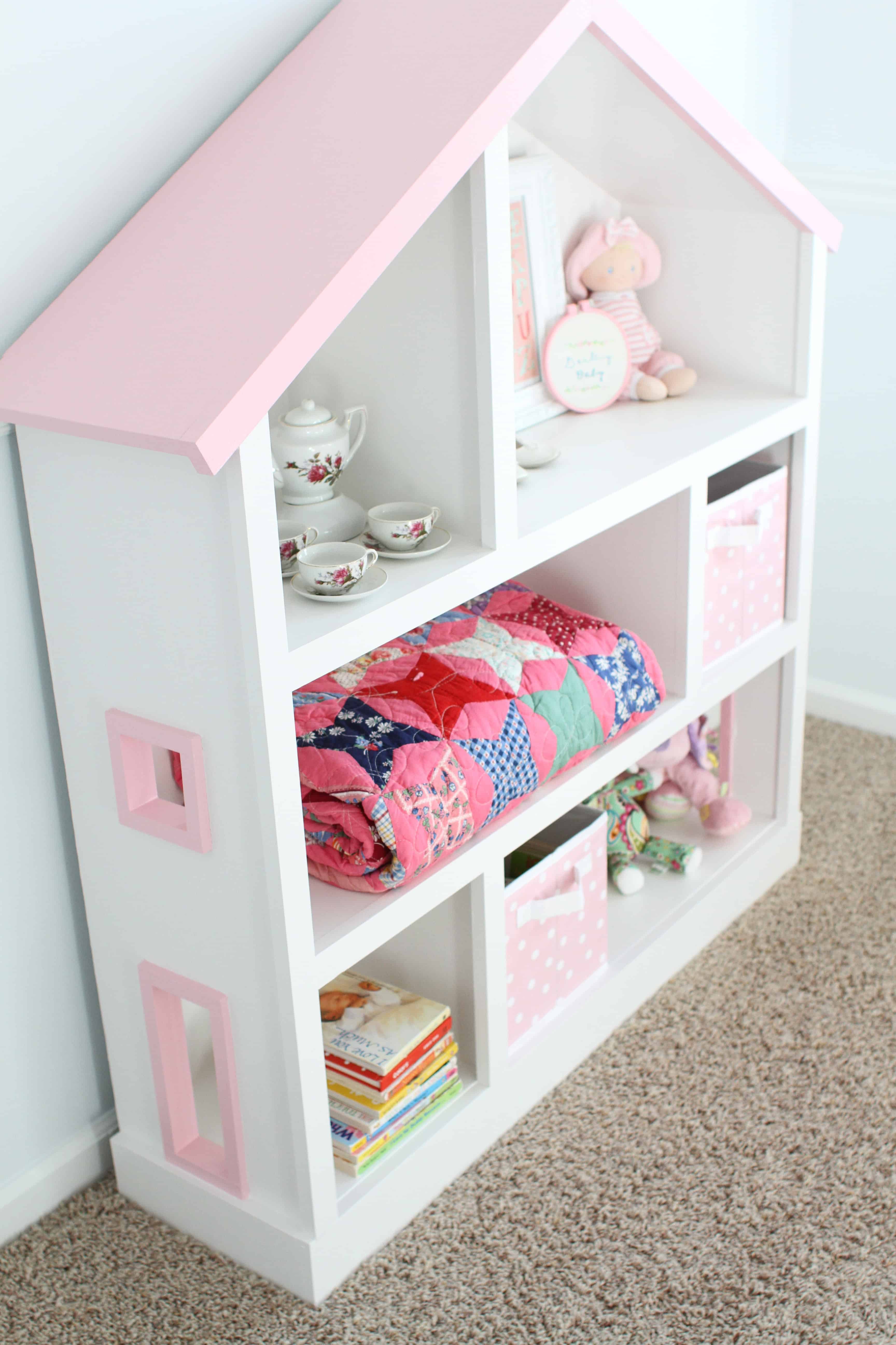 DIY Dollhouse Bookcase - I Can Teach My Child!